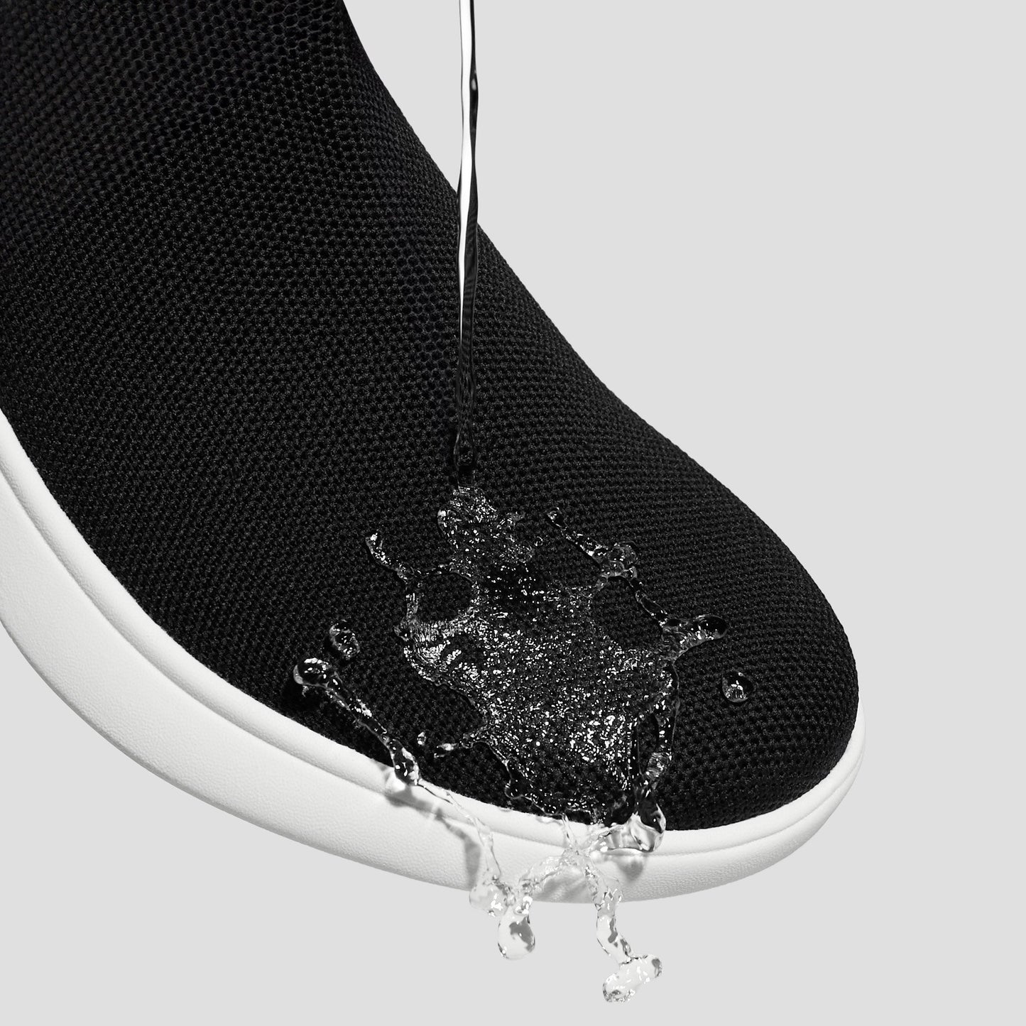 Vivaia Women's Urban Waterproof Slip-On Mesh Bootie Sneakers – Breathable & Lightweight Everyday Shoes