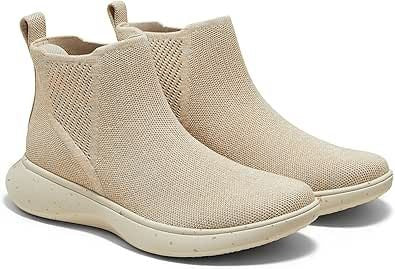 Vivaia Women's Urban Waterproof Slip-On Mesh Bootie Sneakers – Breathable & Lightweight Everyday Shoes