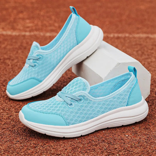 Women’s Casual Lightweight Orthopedic Mesh Comfort Shoes – Breathable & Soft Sole Walking Sneakers