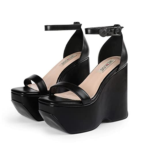 👡 Rollda Women's Wedge Sandals – Stylish, Comfortable, and Confidence-Boosting Platform High Heels 🌟